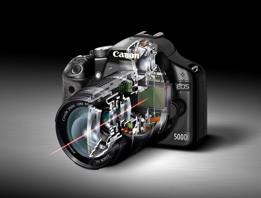 اجزای داخلی دوربین عکاسی