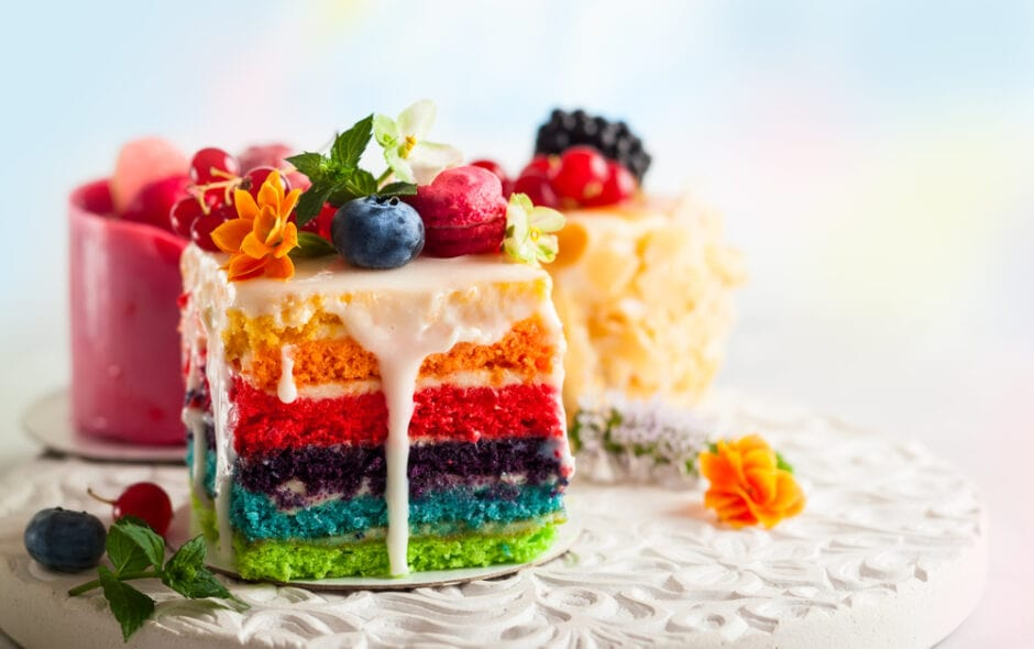 عکاسی از کیک و شیرینی